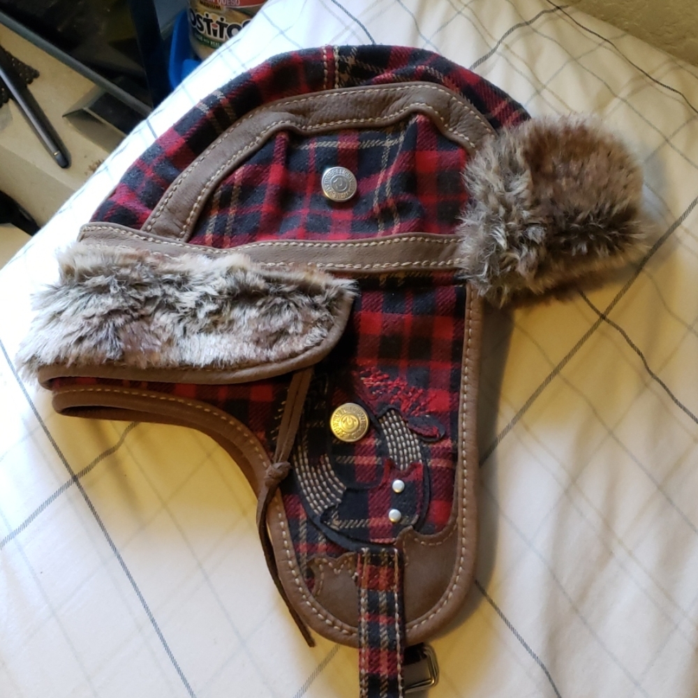 True religion trapper hat